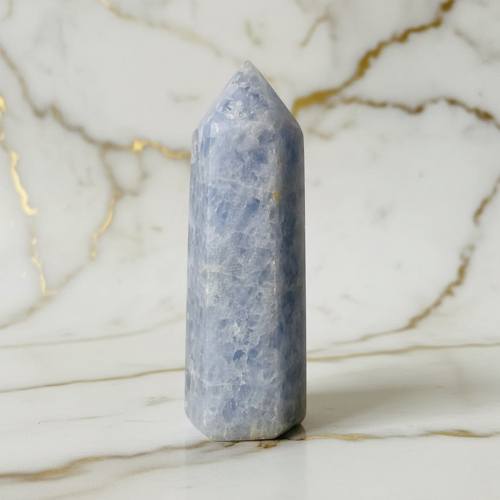 Celestit Obelisk – Ruhe & Gelassenheit JETZT sichern CrystalScents