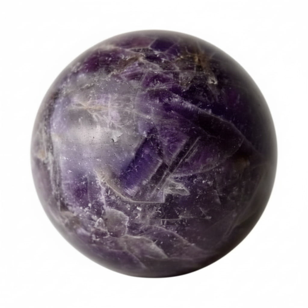 Amethyst Kugel – Natürliches Kristallobjekt für Harmonie & Energie CrystalScents