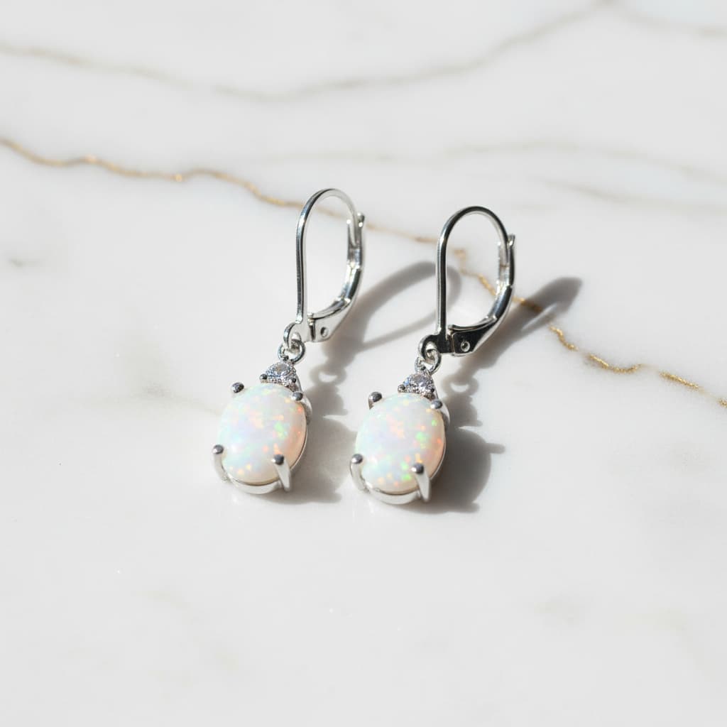 Opal Ohrringe Silber – Magie & Ausstrahlung JETZT entdecken CrystalScents