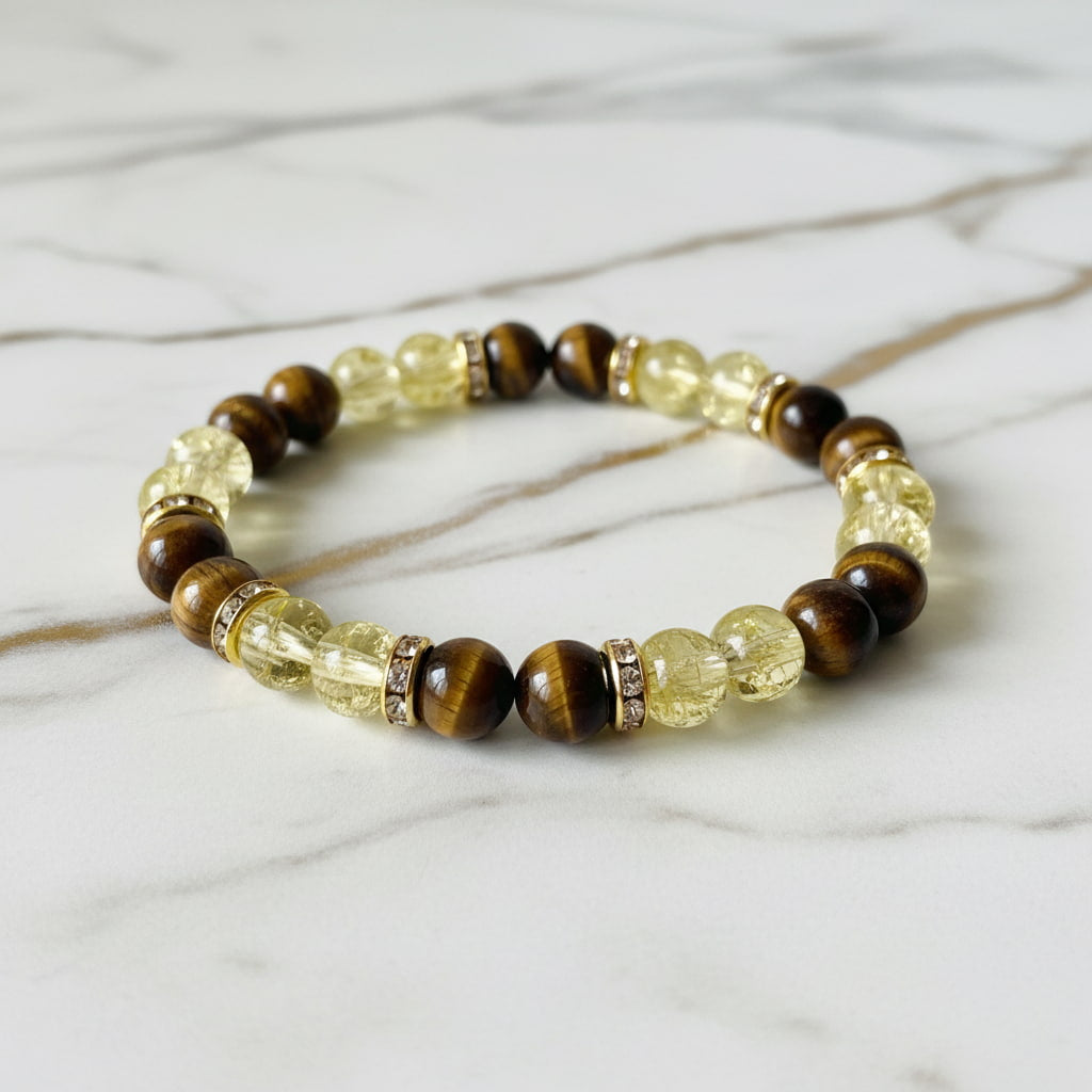 Tigerauge Armband – Accessoire für strahlende Akzente CrystalScents