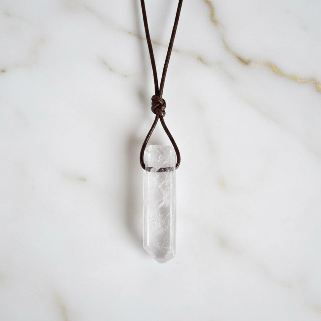 Bergkristall Halskette - Klarheit & innere Balance CrystalScents