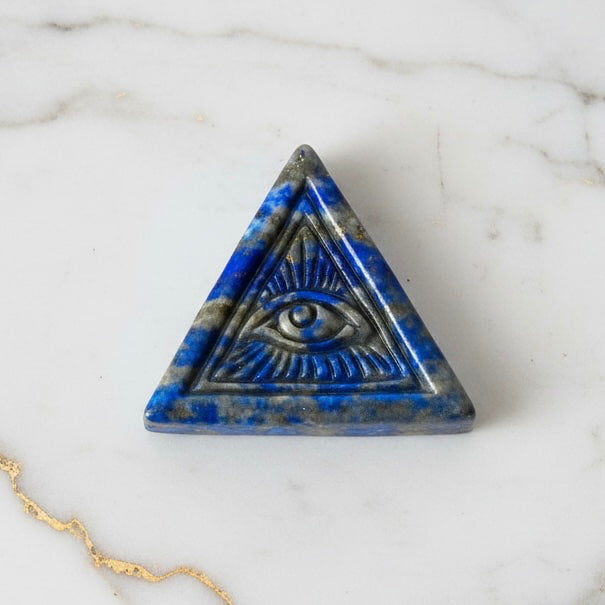 Lapislazuli Dreieck - Schutz & Klarheit