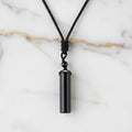 Obsidian Halskette - Stab Anhänger CrystalScents