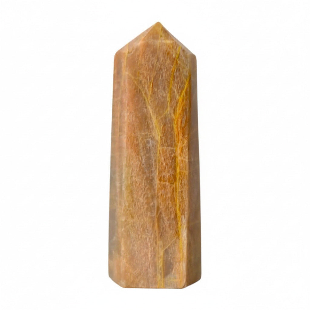 Mondstein Obelisk Orange – Wärme & Kraft JETZT sichern CrystalScents
