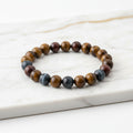 Tigerauge Kugelarmband - Traumschimmer CrystalScents