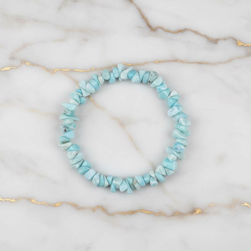 Larimar Splitterarmband – Entspannung & positive Energie CrystalScents
