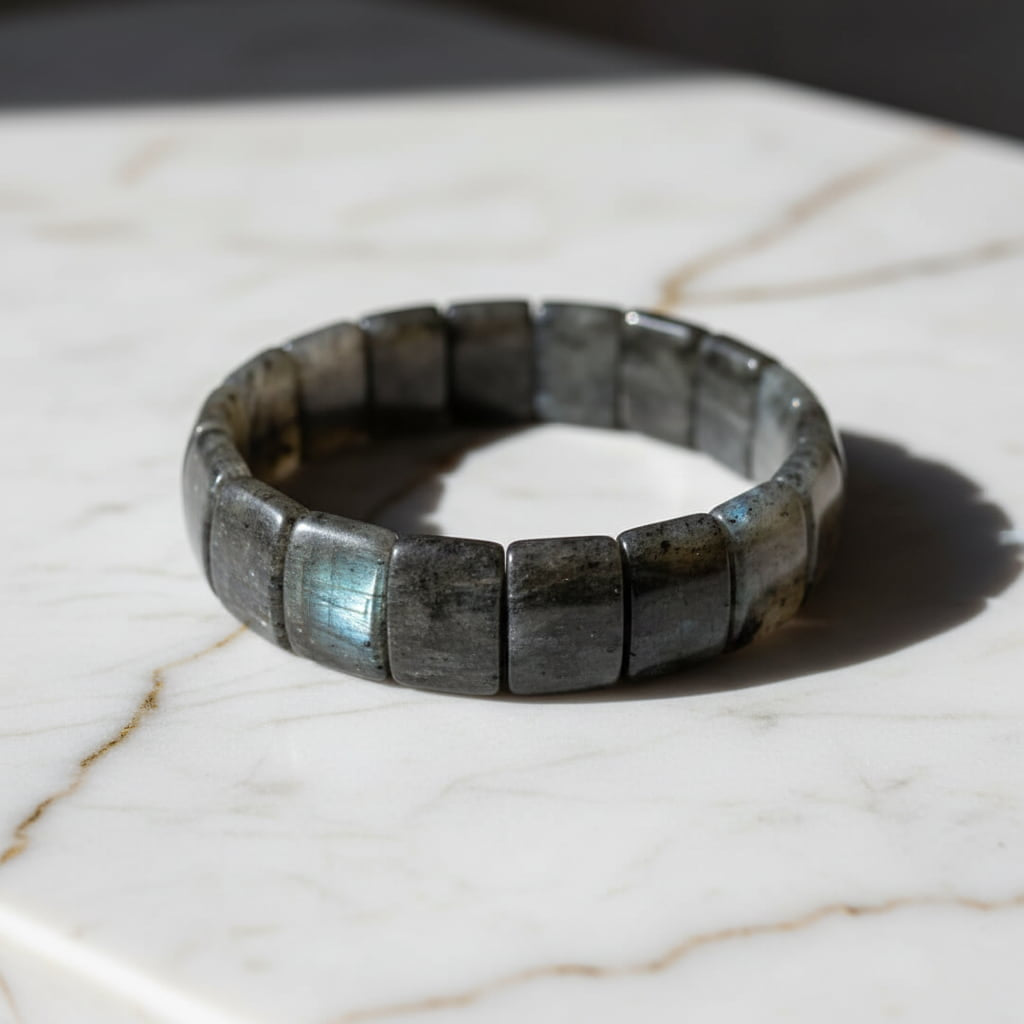 Labradorit Armband - Besondere Outfit-Akzente CrystalScents