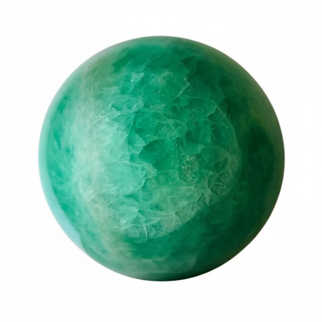 Fluorit Kugel – Farbakzent für Wohnräume