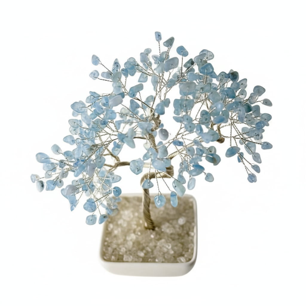 Aquamarin Baum - Kühle Klarheit CrystalScents