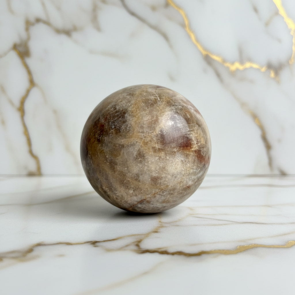 Mondstein Kugel – Intuition & emotionale Klarheit CrystalScents
