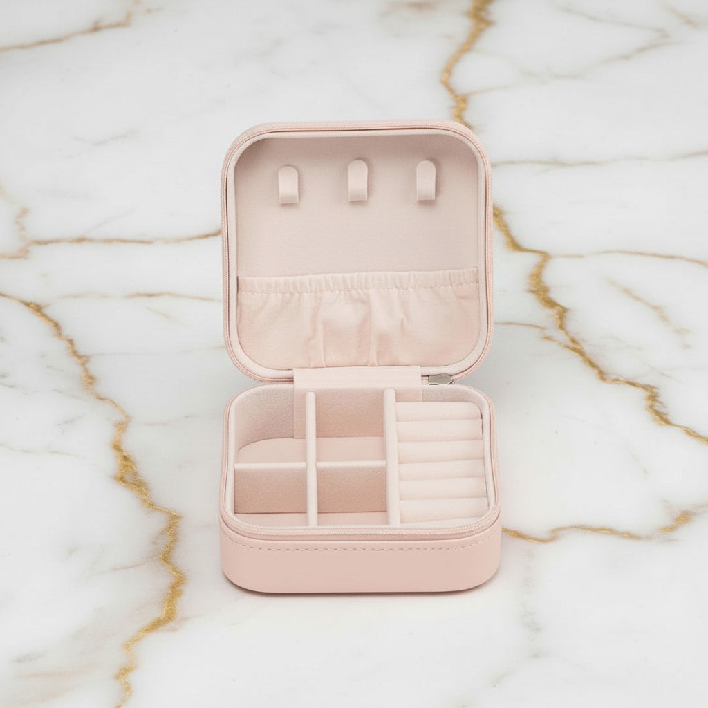 Schmuckbox zartrosa - für Ringe & Accessoires CrystalScents