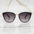 Sonnenbrille – Schwarzes Cateye CrystalScents