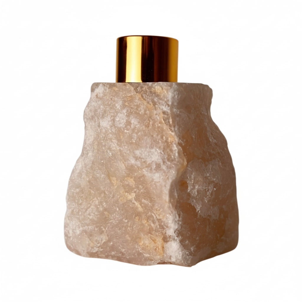 Rosenquarz Raumduftdiffuser - Harmonie & Leichtigkeit CrystalScents