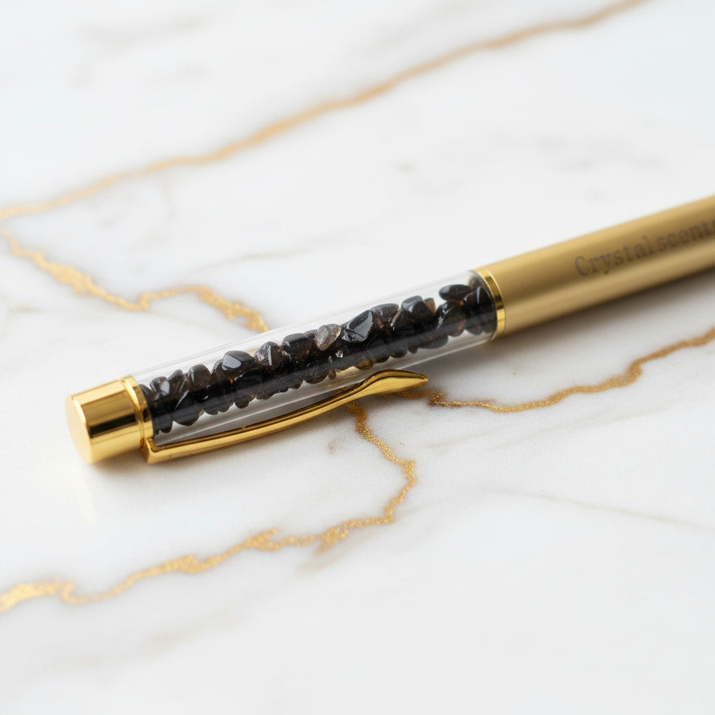 Obsidian Kristallstift - Schutz & Stil CrystalScents