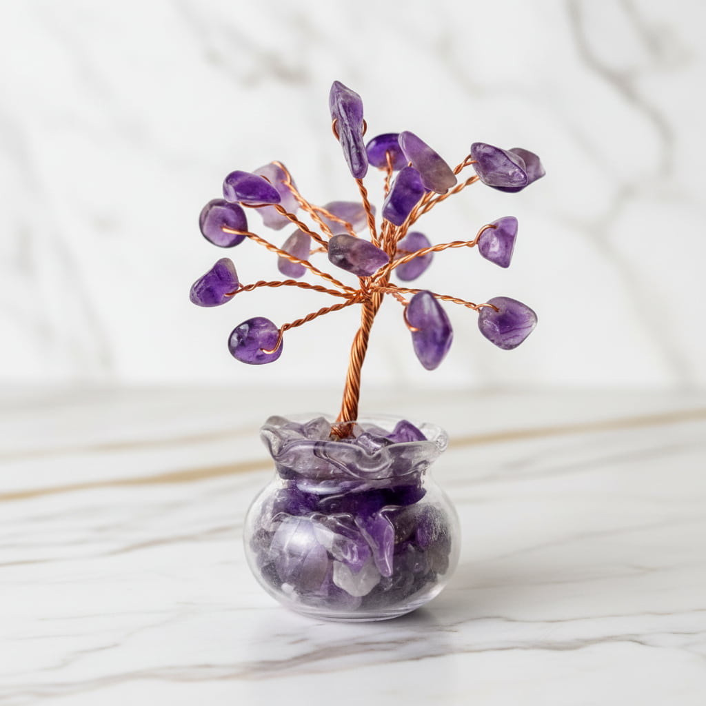Mini Amethyst Baum – Harmonie & Balance | CrystalScents CrystalScents