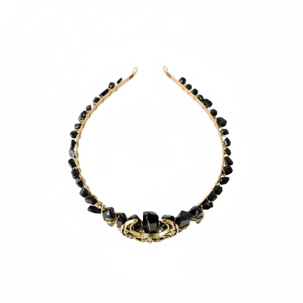 Obsidian Tiara - Eleganz & Mystik CrystalScents