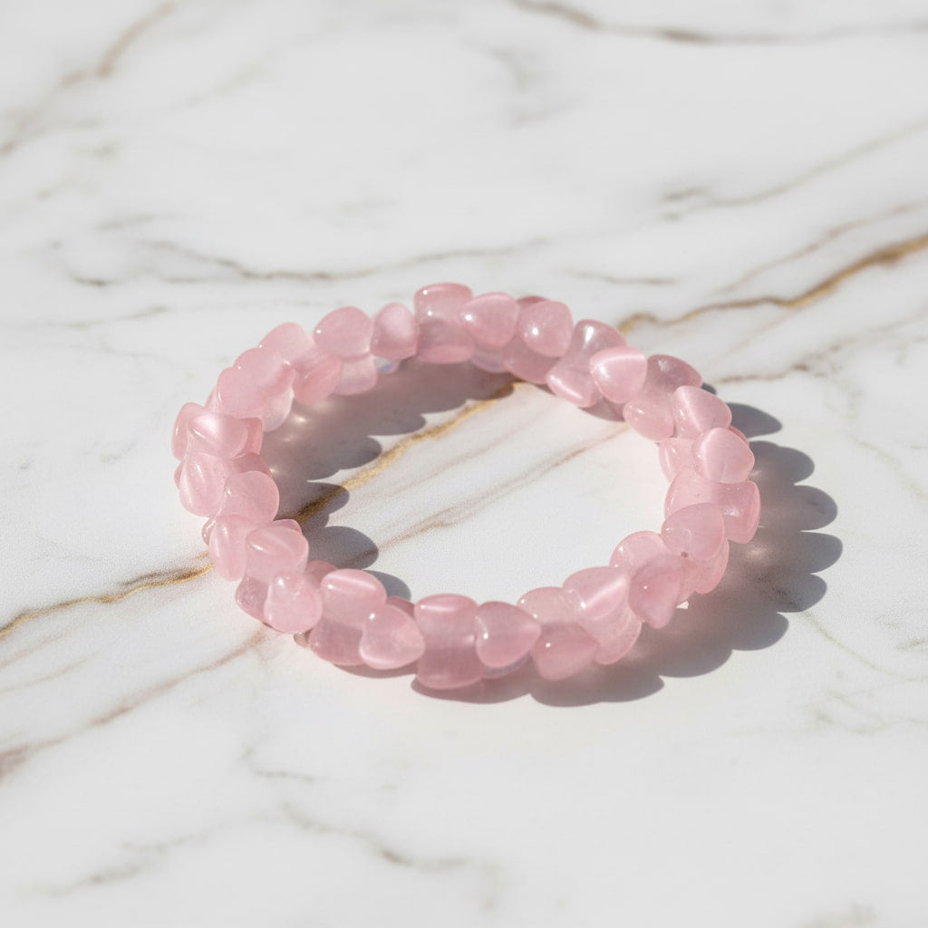 Katzenauge Herz Armband – Symbolische Bedeutung CrystalScents