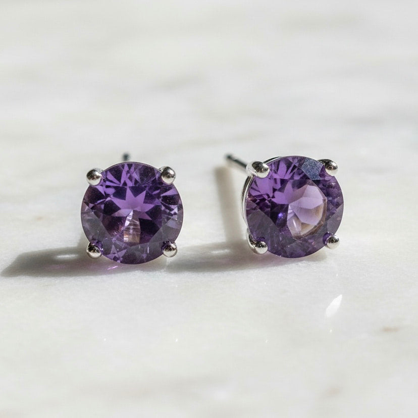 Amethyst Ohrringe - Funkeln & Strahlen
