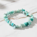 Amazonit Splitterarmband – Klarheit & Stärke CrystalScents