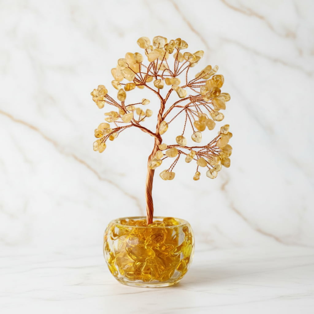 Citrin Baum – Strahlende Harmonie CrystalScents