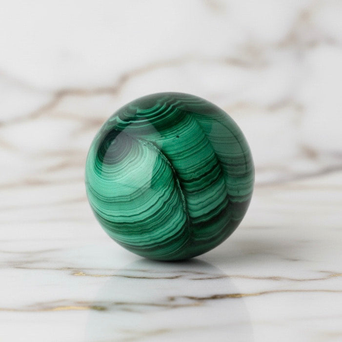 Malachit Kugel – Transformation & Ruhe CrystalScents