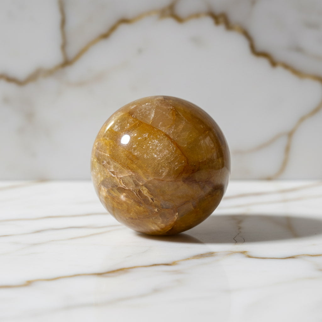 Golden Healer Quarz Kugel – Heilung & positive Energie CrystalScents