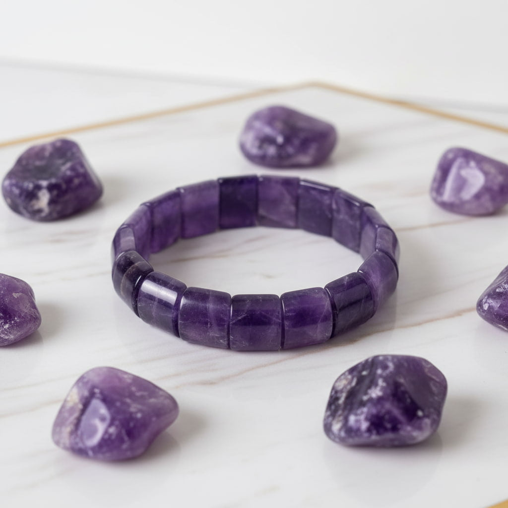 Amethyst Armband – Stil, Harmonie & Geschenk CrystalScents
