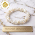 Mondstein Splitterarmband  - Sanfte Energie