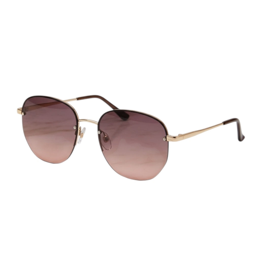 Sonnenbrille in Gold mit Verlauf CrystalScents