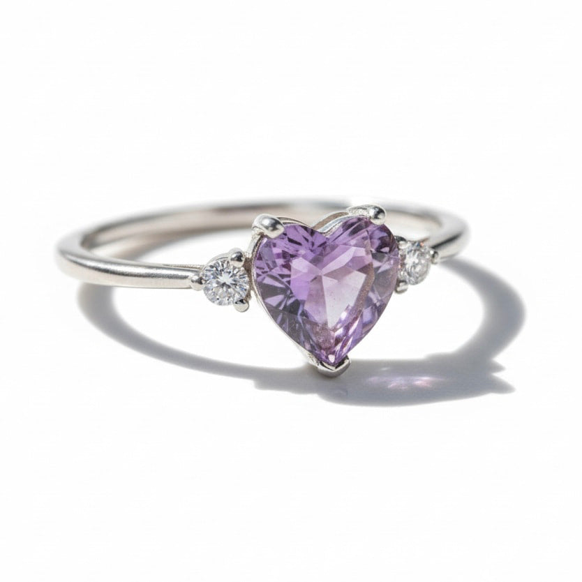 Amethyst Ring - Liebevoller Begleiter CrystalScents