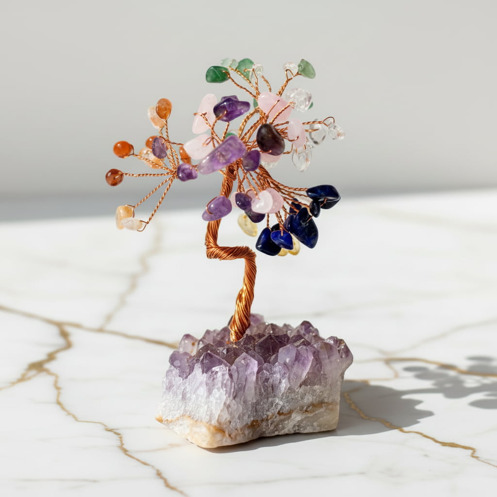 Amethystdruse – Chakra Baum für Harmonie & Energie CrystalScents