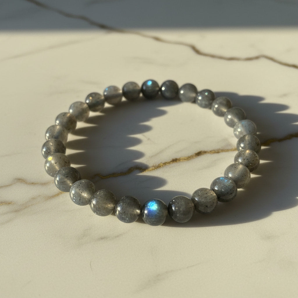 Labradorit Kugelarmband – Intuition & innere Stärke