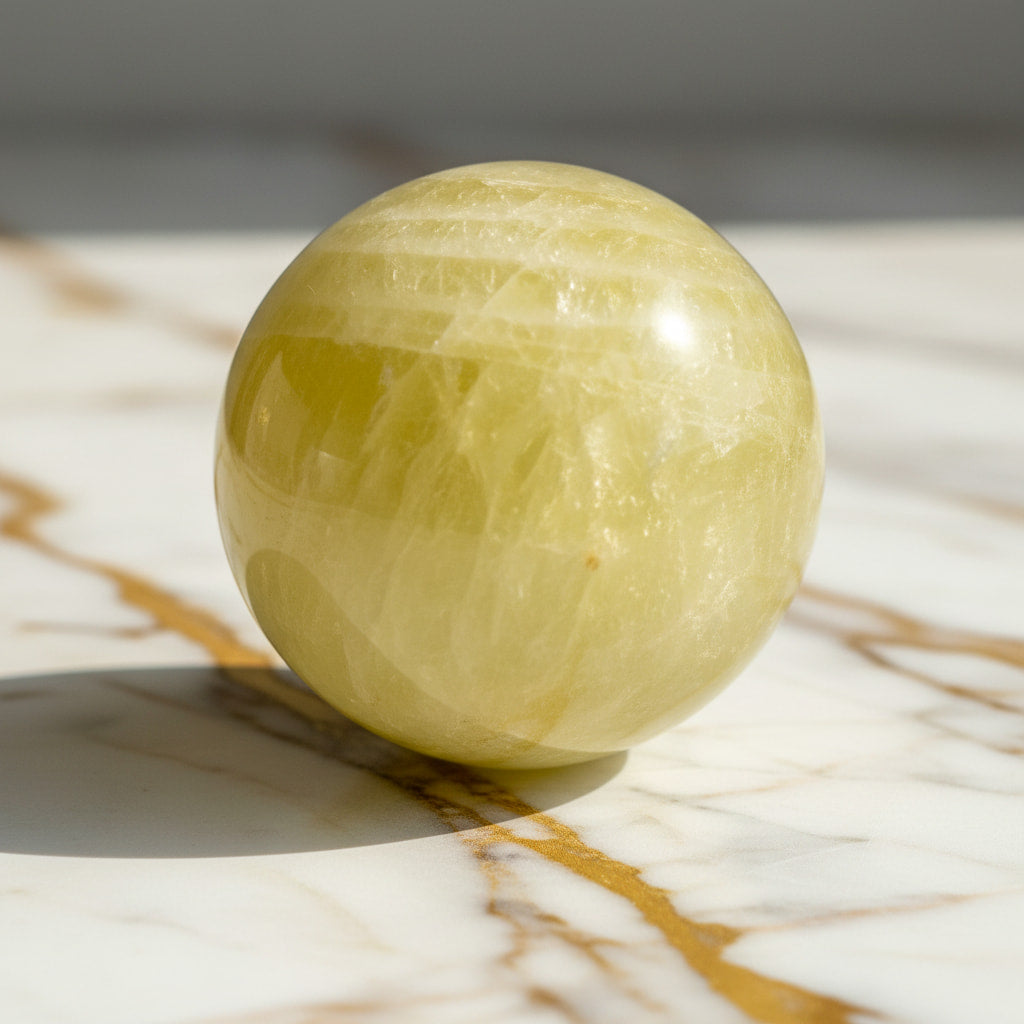 Citrin Kugel – Energie & innere Wärme