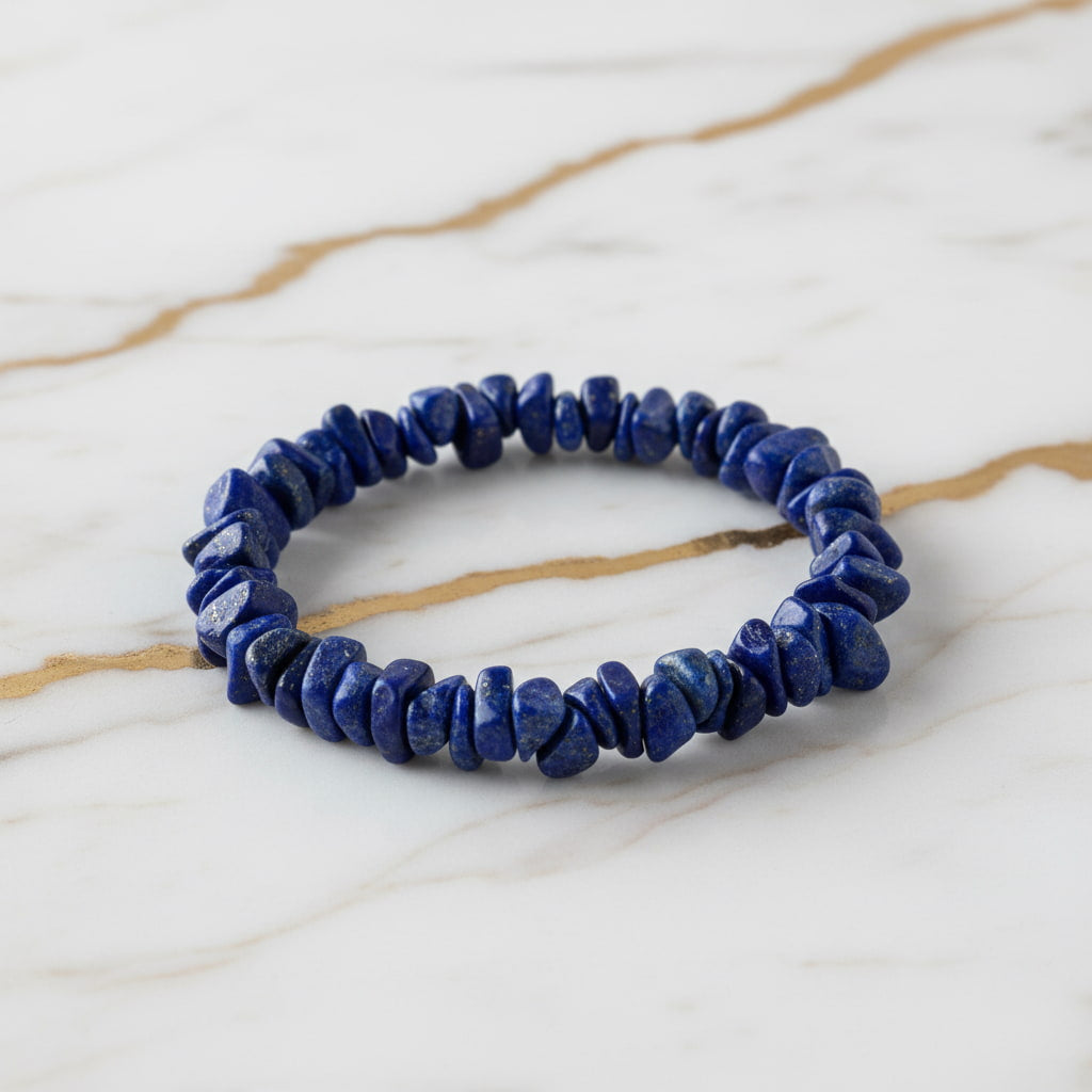 Lapislazuli Splitter Armband – Fokus & Klarheit