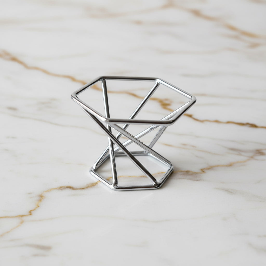 Kristallhalter Silber 2 in 1 – Dekorativ & Multifunktional CrystalScents
