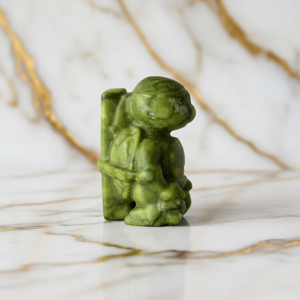 Serpentin - Turtle Ninja mit Katana CrystalScents