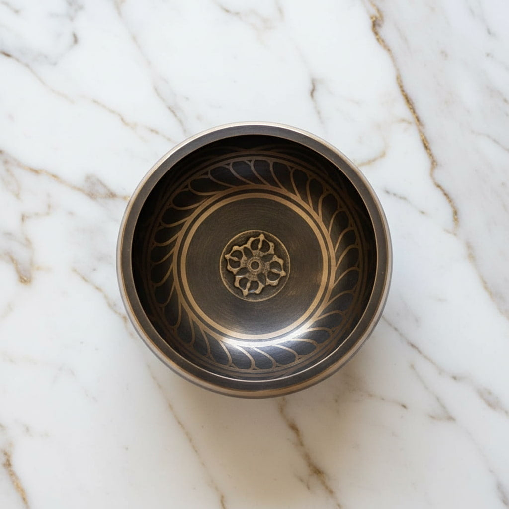 Klangschale Braun – Wohlklang für Seele & Geist CrystalScents