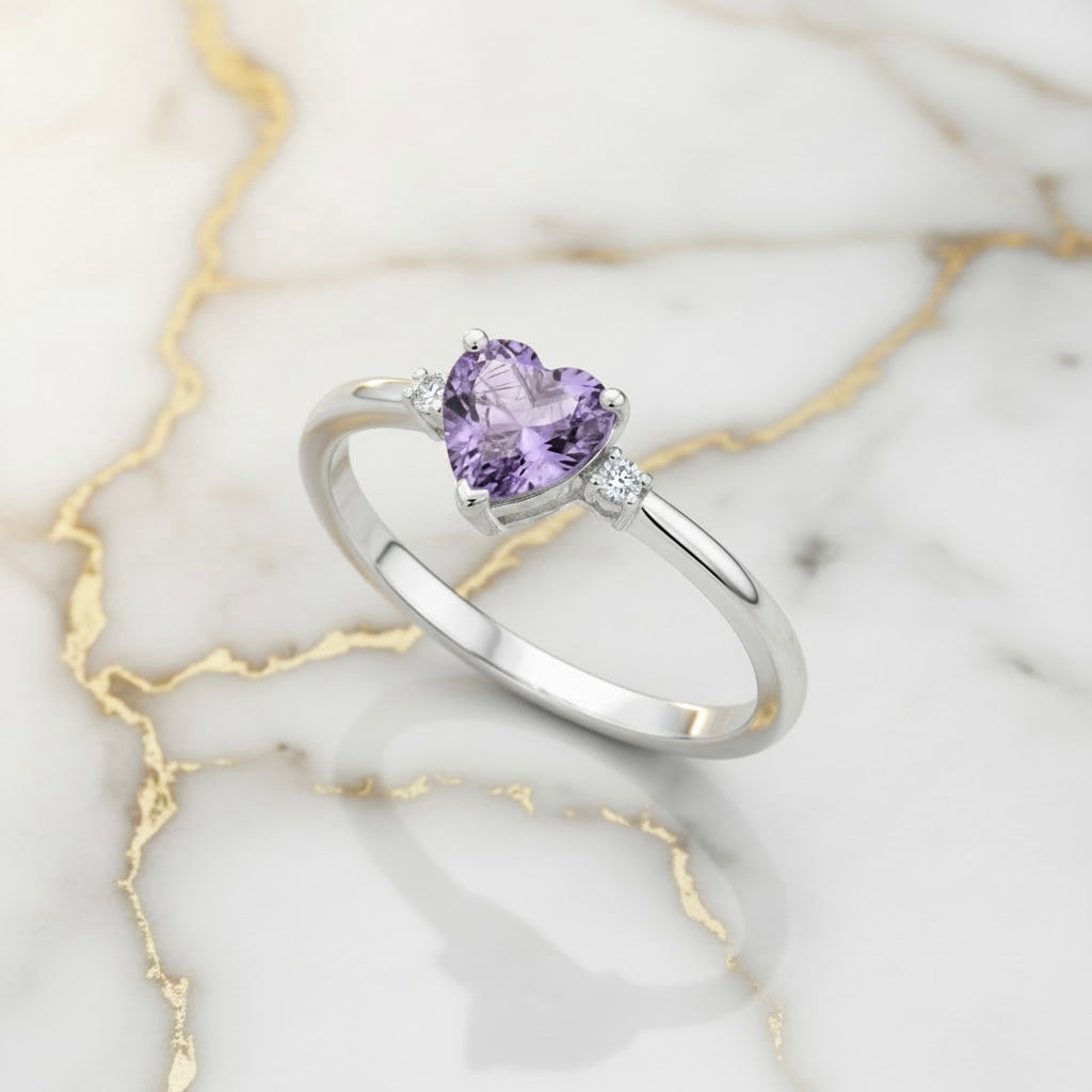 Amethyst Ring - Liebevoller Begleiter