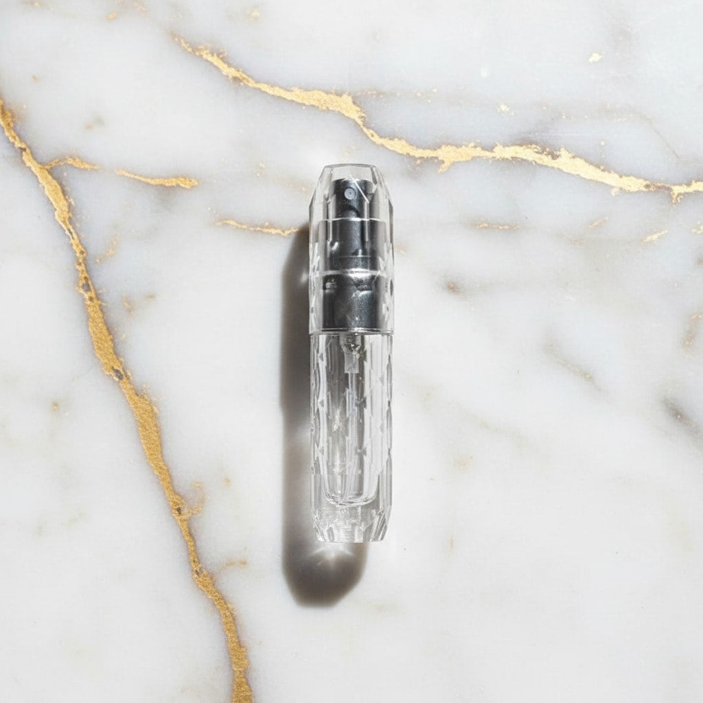 Parfüm Abfüller Silber – Praktischer Zerstäuber CrystalScents