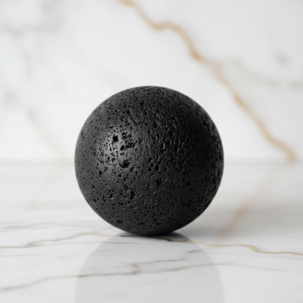 Vulkanstein Kugel - für Energie und innere Balance