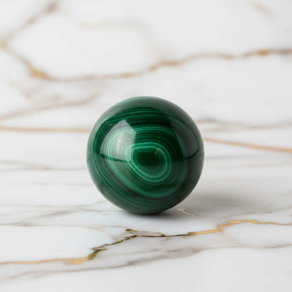 Malachit Kugel – Einzigartige Natur-Schönheit JETZT sichern CrystalScents