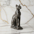 Flammenstein Katze - Skulptur mit UV-Reaktion CrystalScents