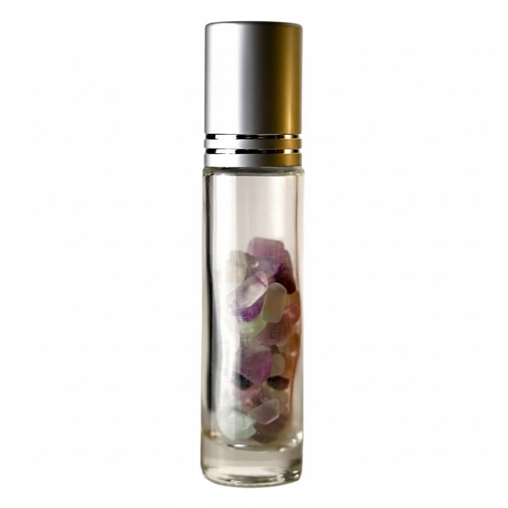 Fluorit Ölroller - Handlich & Natürlich CrystalScents