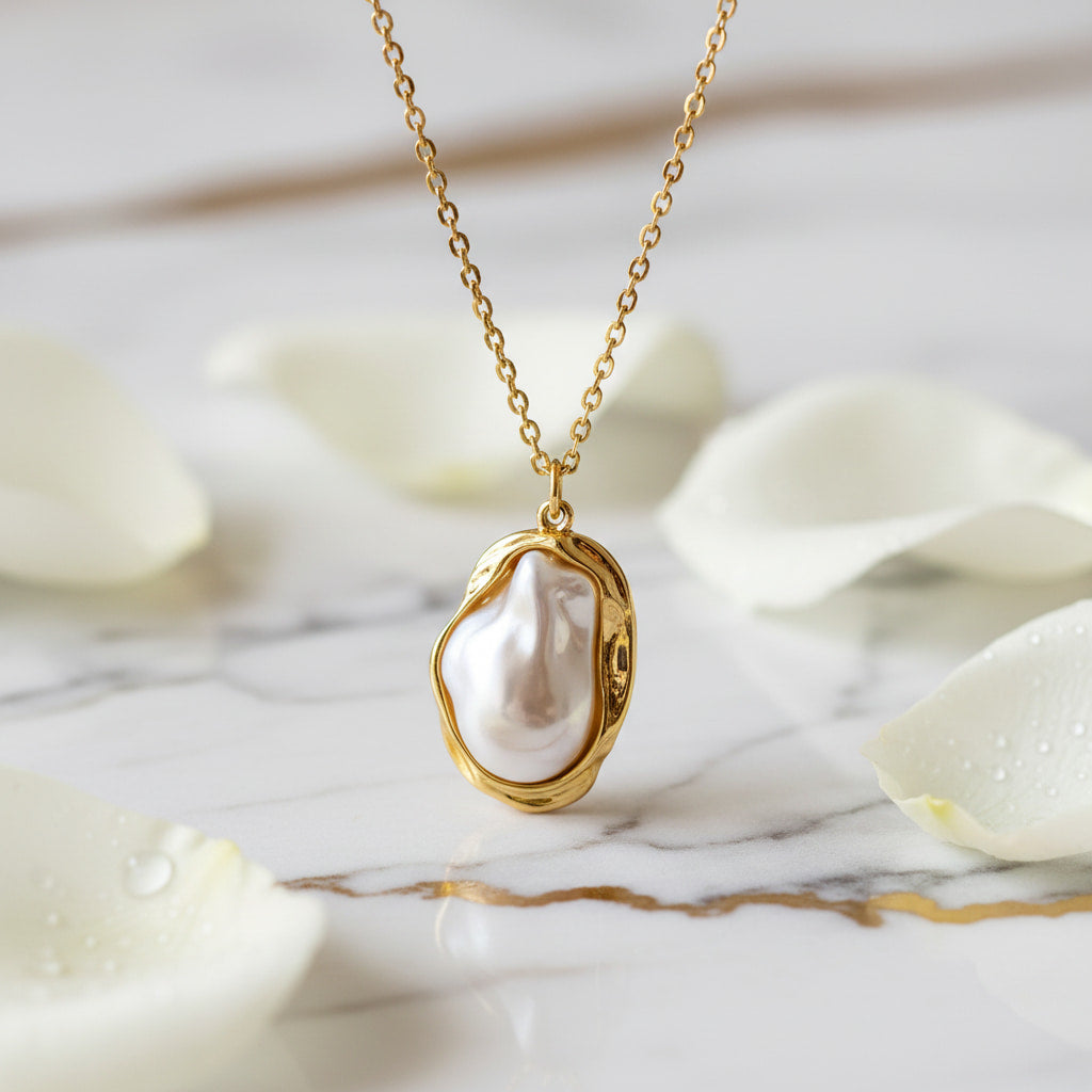 Perlen Kette – Eleganz & Vielseitig