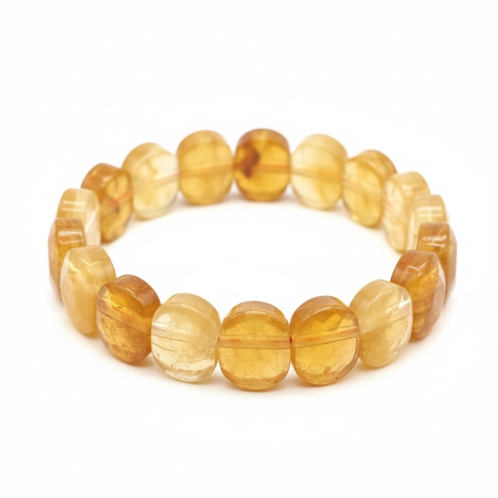 Calcit Facettenarmband - Freude & Licht