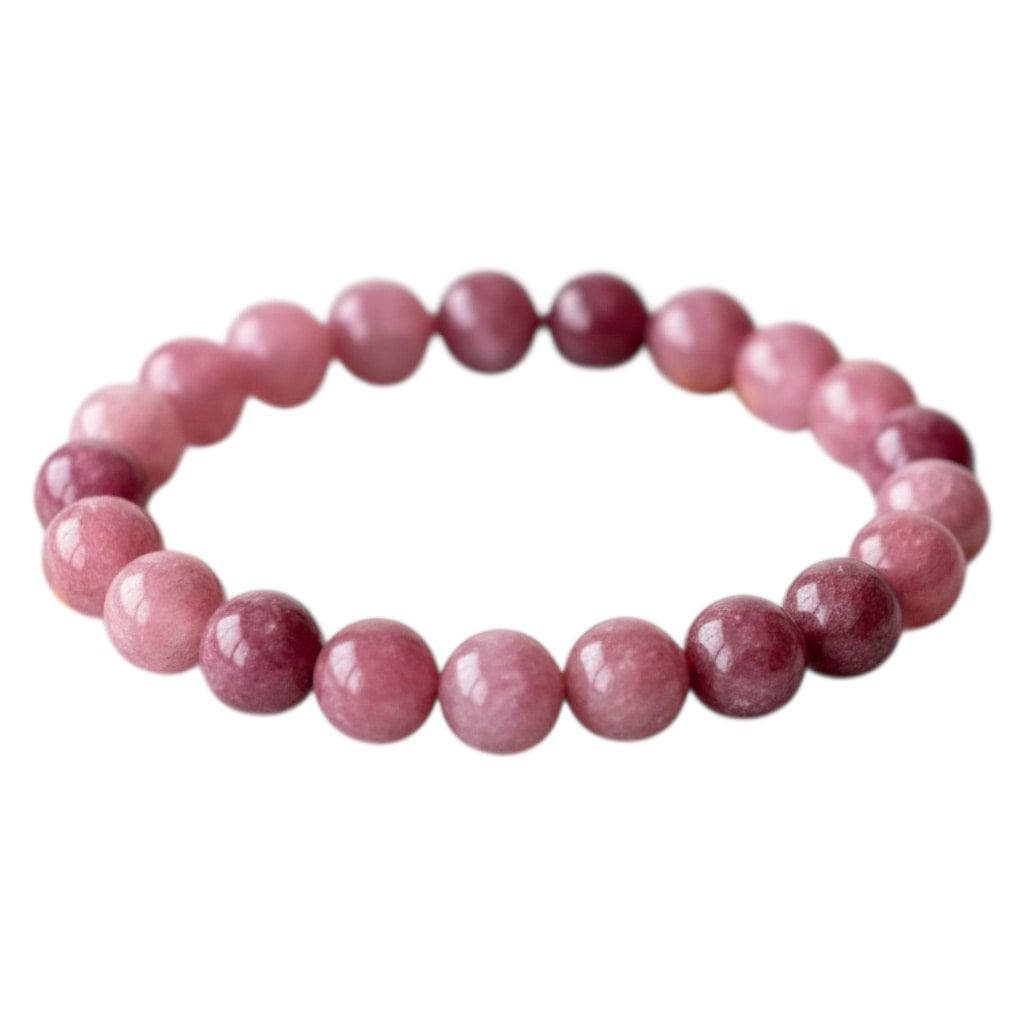 Lepidolith Kugelarmband - Entspannung & emotionale Balance CrystalScents