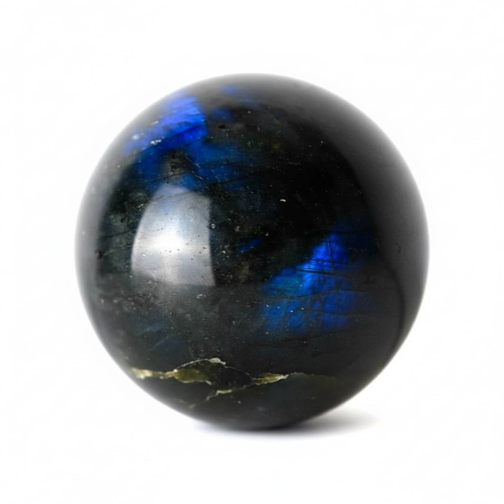 Labradorit Kugel – Meditation & Harmonie CrystalScents