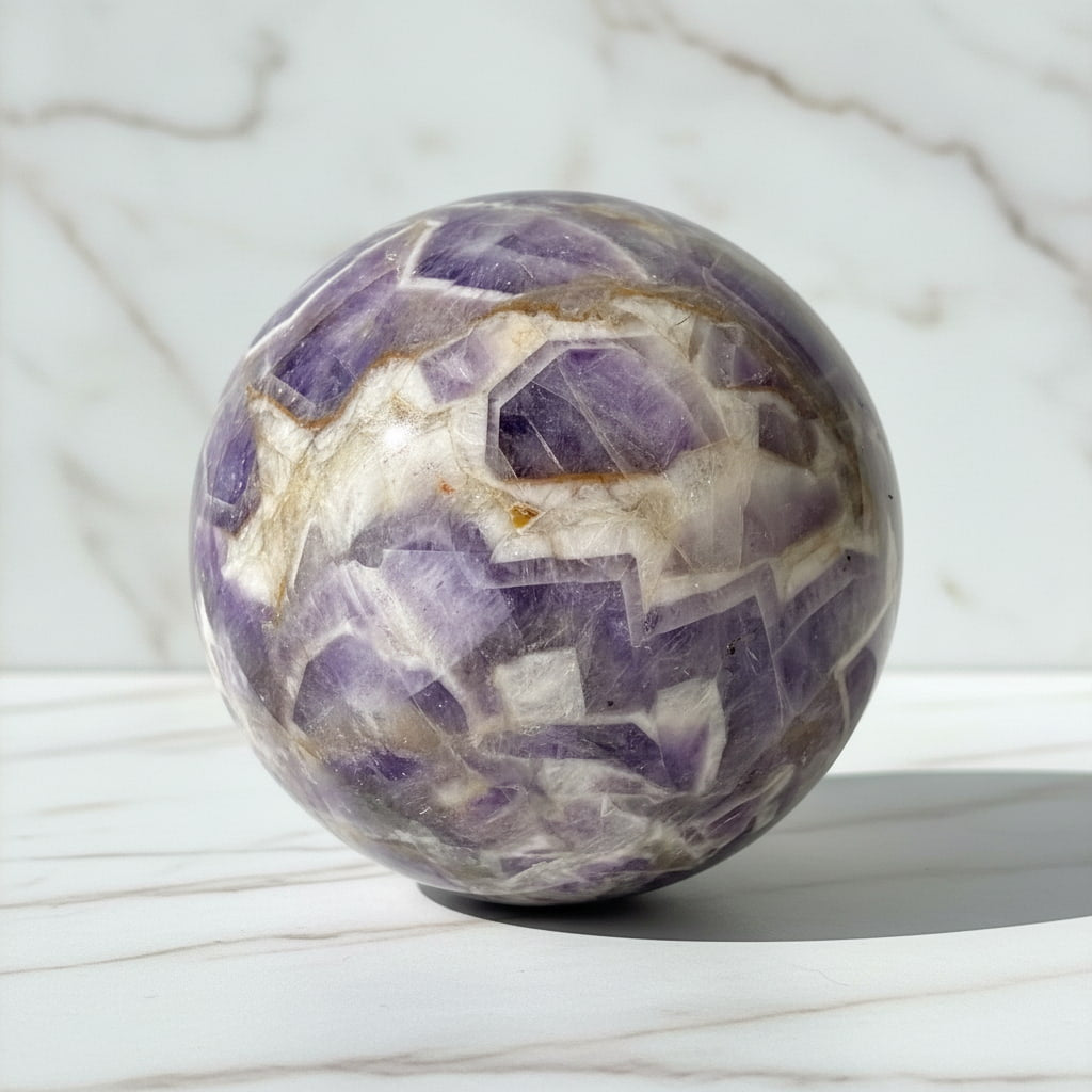 Amethyst Kugel – Voller Ruhe & Kraft CrystalScents