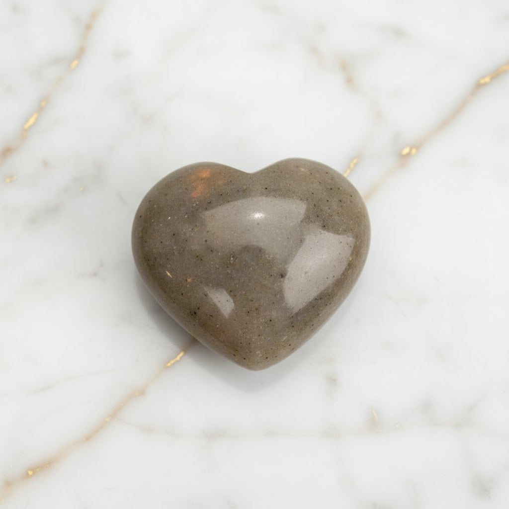 Labradorit Sunset Herz Mini – Sonnenlicht JETZT sichern CrystalScents