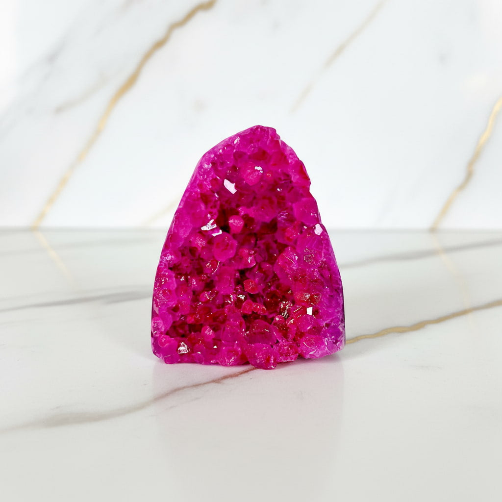 Amethystdruse – Pinker Dekorationsakzent CrystalScents